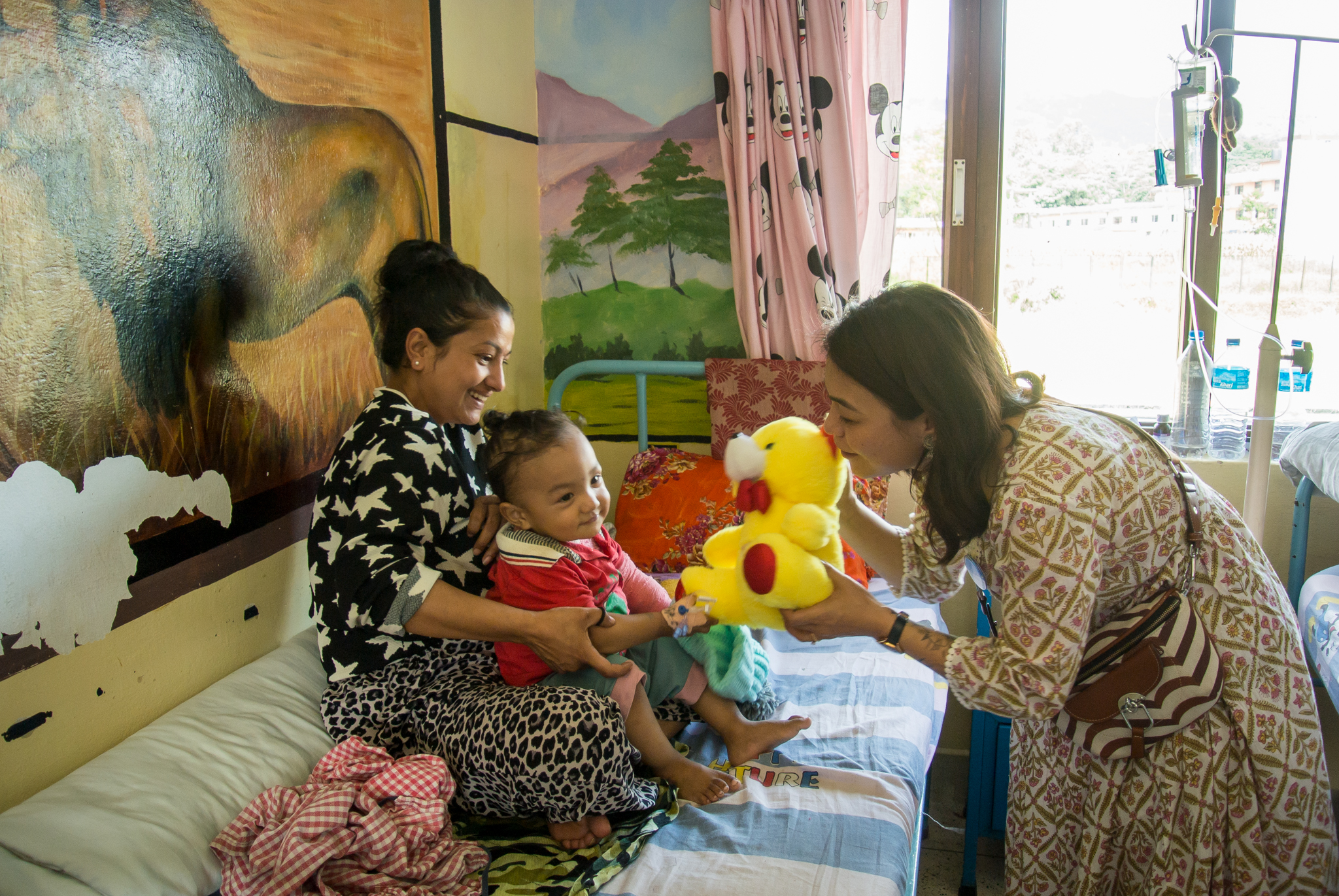 The Teddy Bear Initiative at Sushma Koirala Memorial Hospital